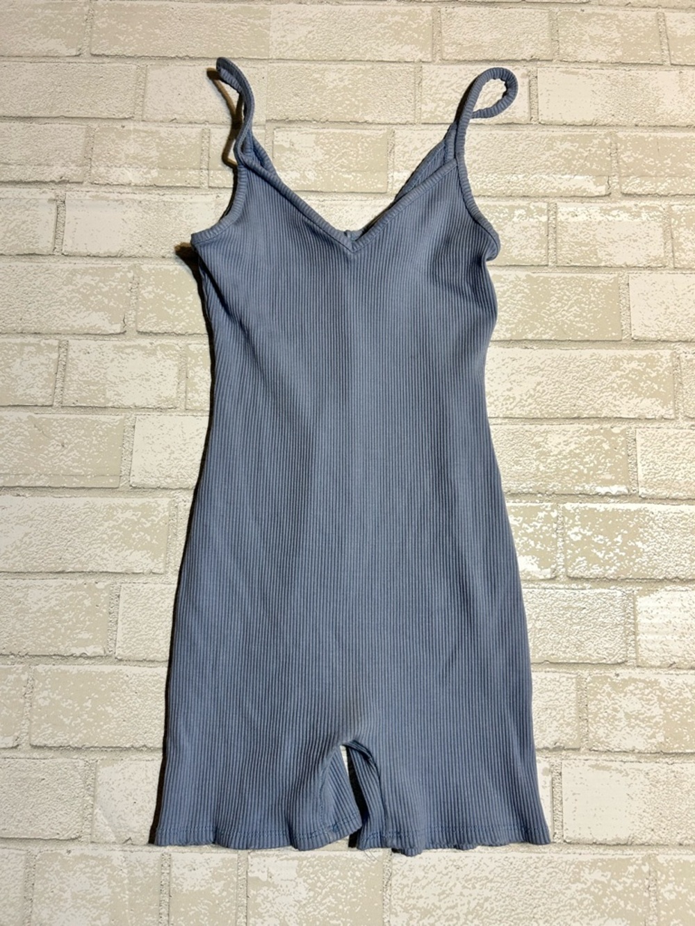AS Revival Ribbed V-Neck Romper